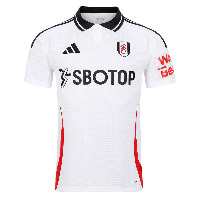 Camisa Fulham I 24/25 Adidas - Branco