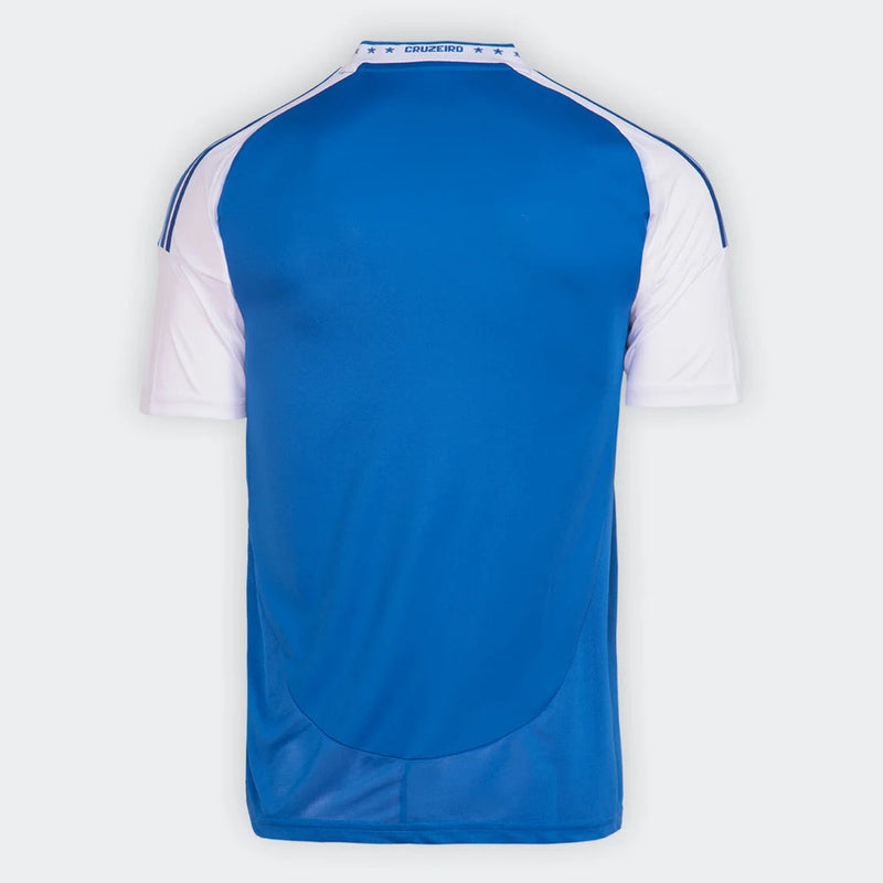 Camisa Cruzeiro Home 25/26 Adidas Torcedor Masculino- Azul e Branca